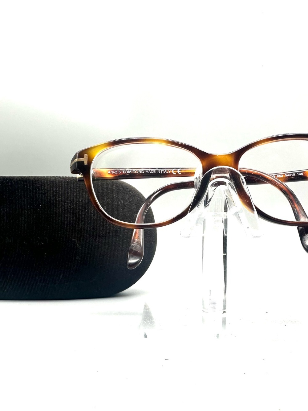 Tom Ford TF4299 052 Dark Havana Tortoise Shell Eyeglasses Frames Italy 54-15-145